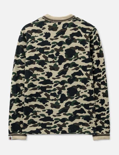 Camo Monogram Waffle Long Top view 5