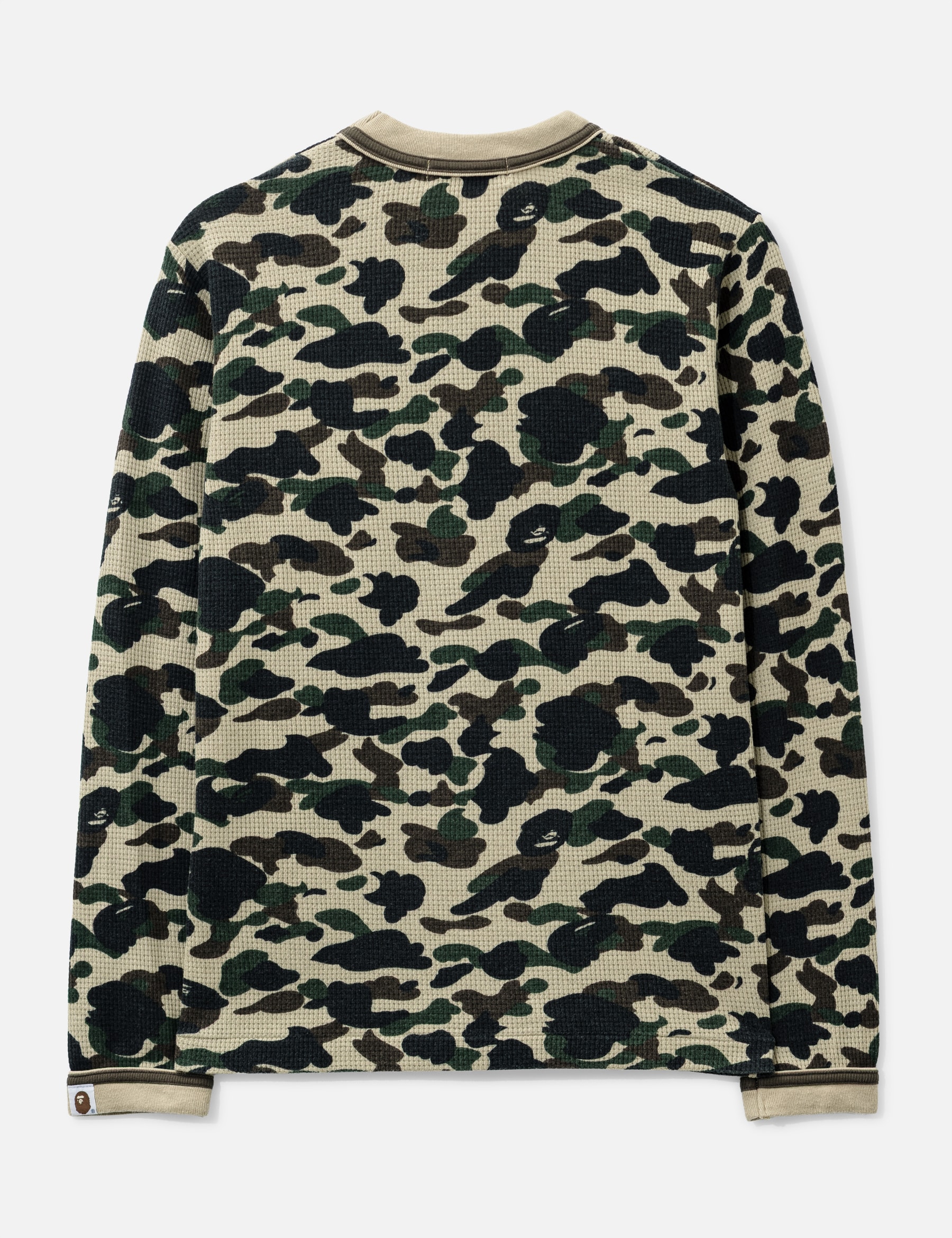 Camo Monogram Waffle Long Top view 8