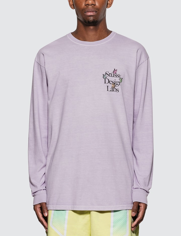 Design Labs Pigment Dyed Long Sleeve T-Shirt Placeholder Image