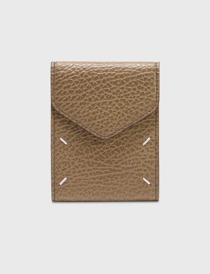 Grainy Leather Card Holder With Strap Placeholder Image