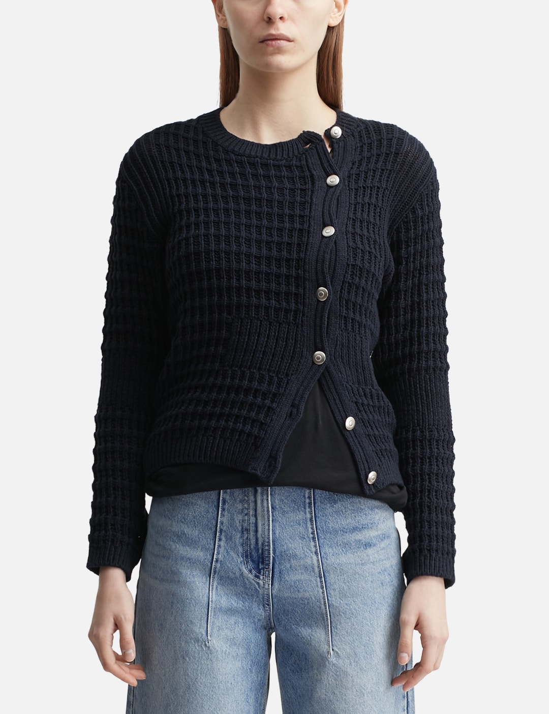 Waffle Cardigan view 18