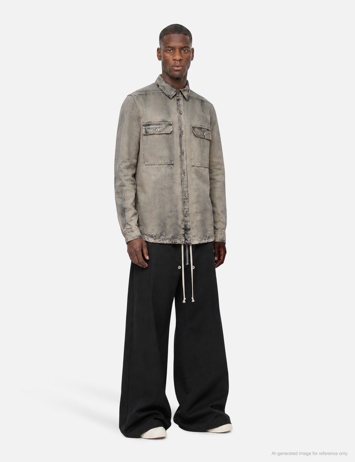Rick Owens Drkshdw Mineral Wash Outershirt