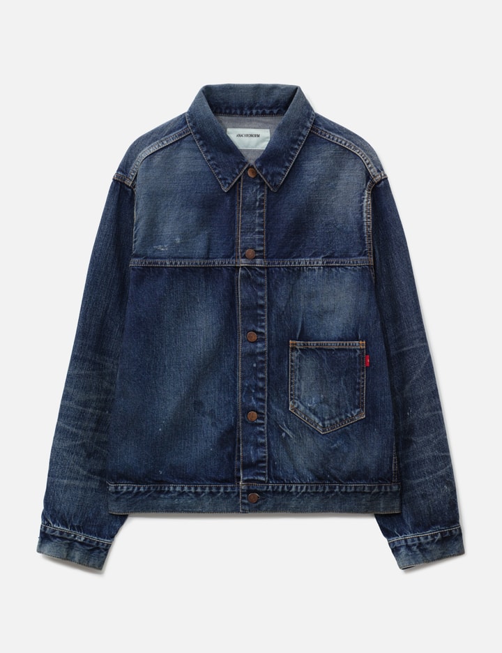 ANACHRONORM Damaged Denim Jacket
