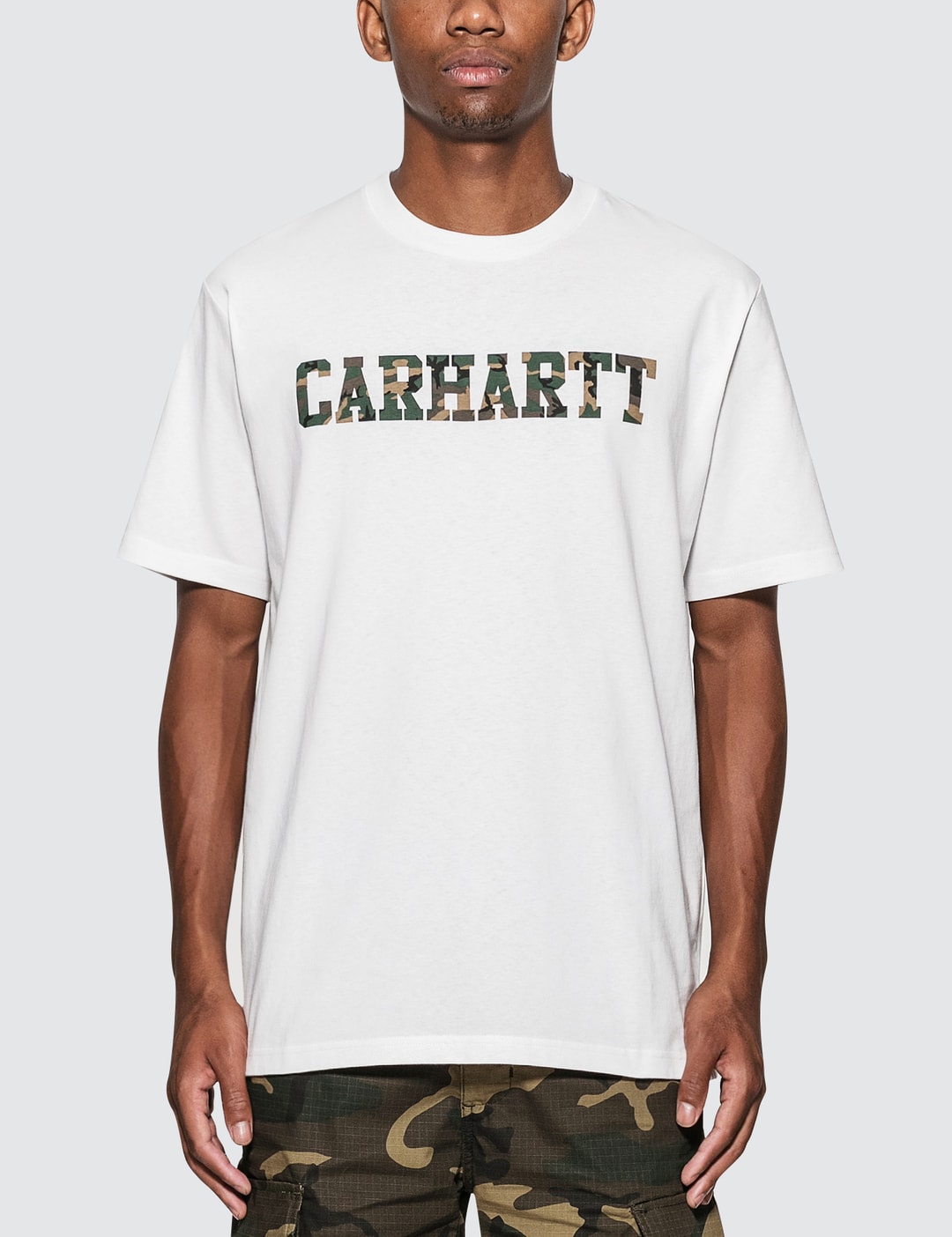 Carhartt Work In Progress - College T-Shirt | - Globally Curated Fashion Lifestyle by Hypebeast