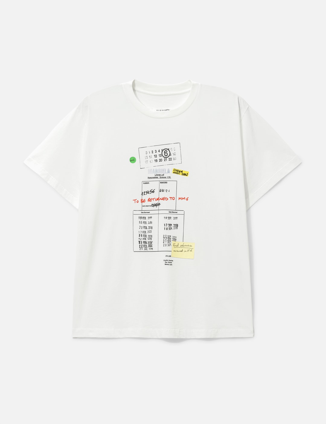 Stamp Print T-Shirt view 7