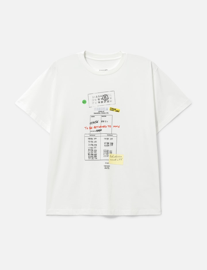 MM6 Maison Margiela Stamp Print T-Shirt