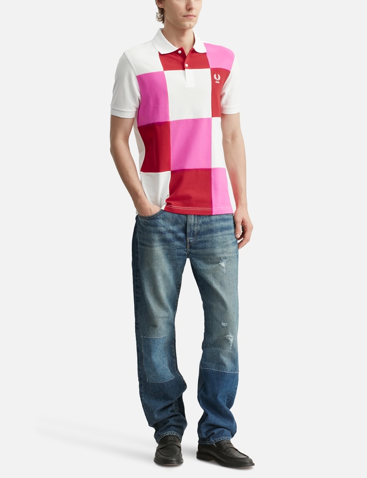 CDG SHIRT CDG Shirt X Fred Perry Checkered Polo