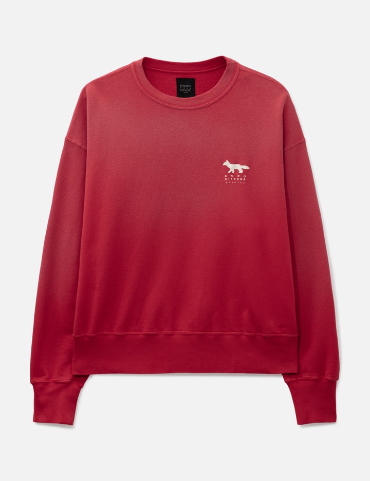 Maison Kitsuné Maison Kitsuné X Kuro Sunfade Fox Sweatshirt