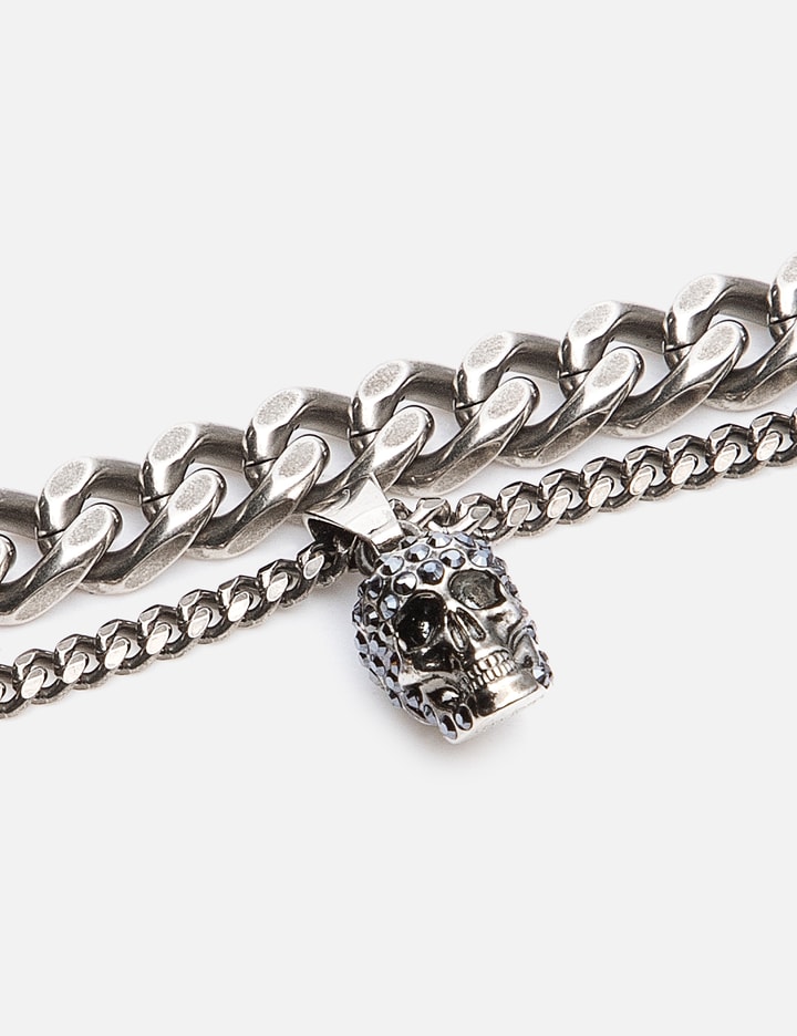 Pave Skull Chain Bracelet Placeholder Image