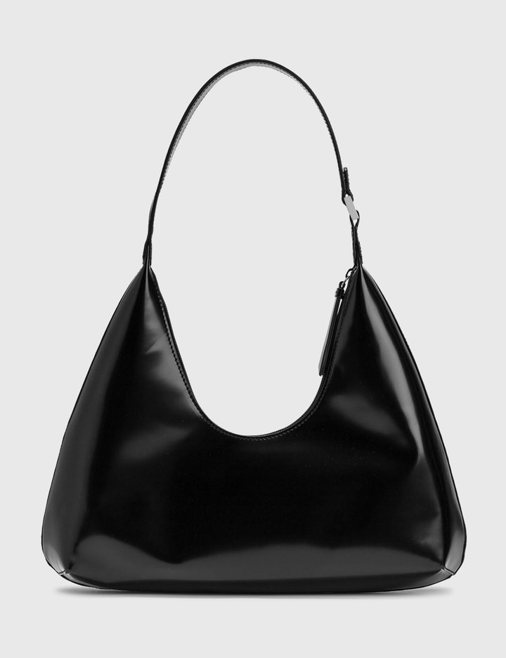 Amber Black Semi Patent Leather Bag Placeholder Image