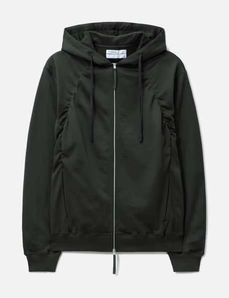 ATTEMPT Pleated Hooded Sweatshirt