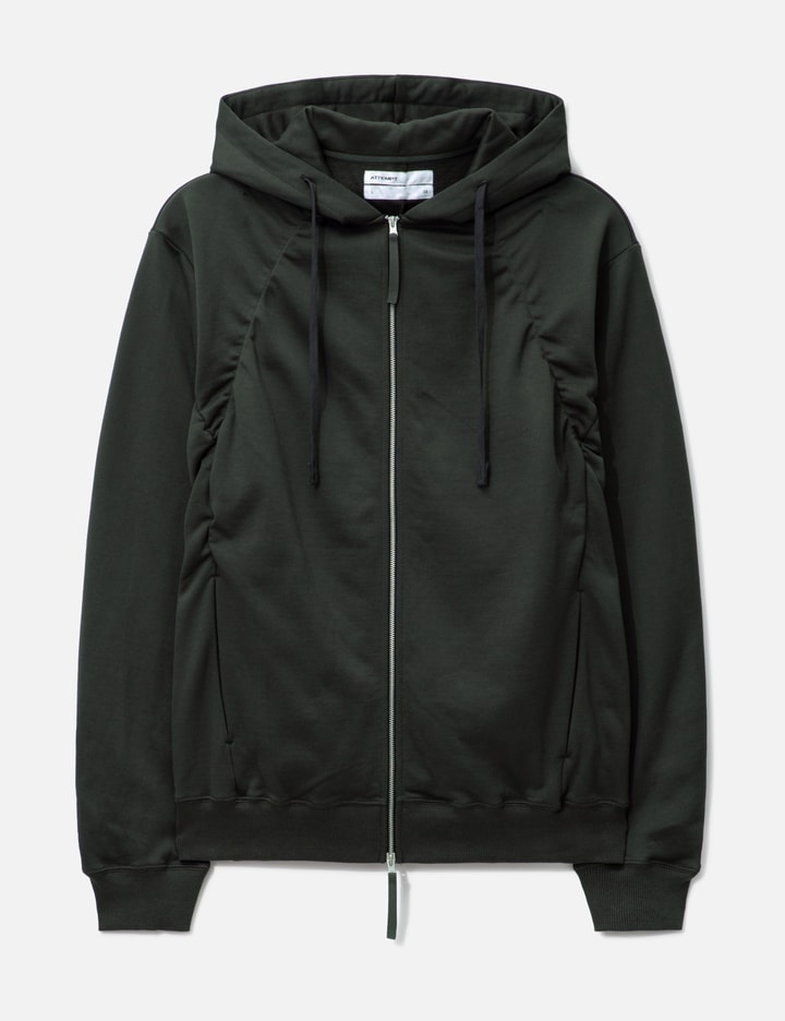 Pleated Hooded Sweatshirt Placeholder Image