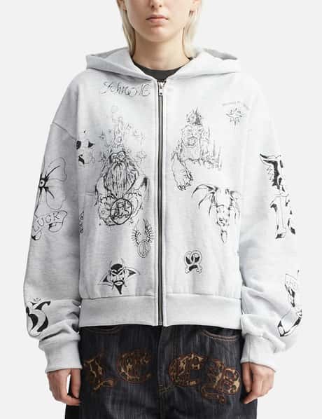 Basketcase Sailor Zip Hoodie
