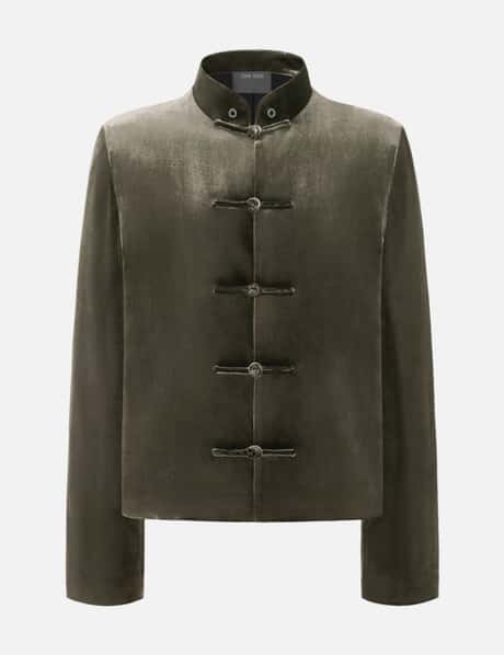 Reset Velvet Stand-Collar Jacket view 6