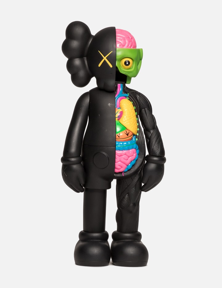 Kaws Companion Flayed Open Edition In Black
