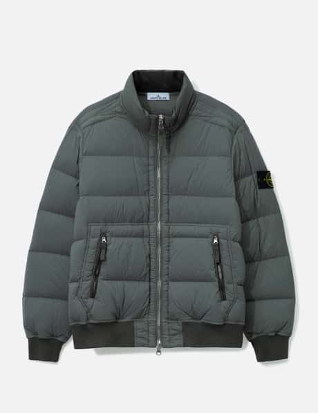 스톤 아일랜드 Seamless Tunnel Nylon Down-TC Bomber Jacket