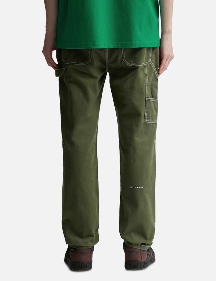 Shop Students Golf Tropher Carpenter Pants In Green