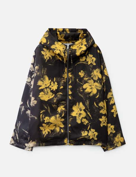 Jil Sander Painted bleached flower Jacket