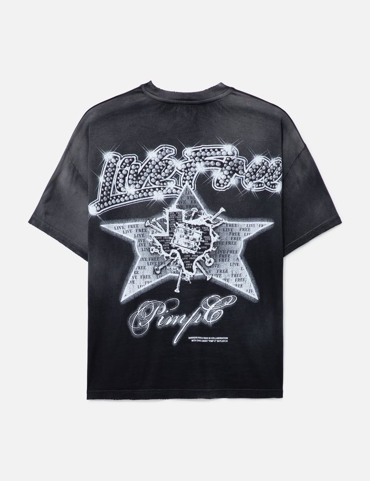 Barriers Pimp C Vintage Black T-shirt Placeholder Image