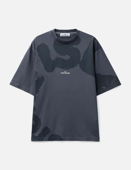 Combed Organic Cotton Jersey T-Shirt With ‘Whirlwind Type’ Print view 8