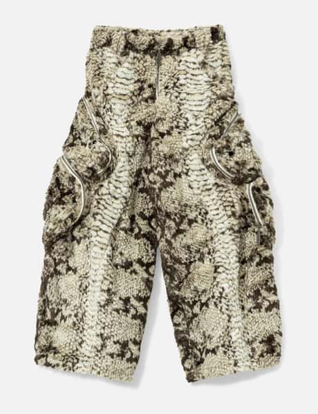 Snakes Pants Faux Fur Pocket Pants view 6