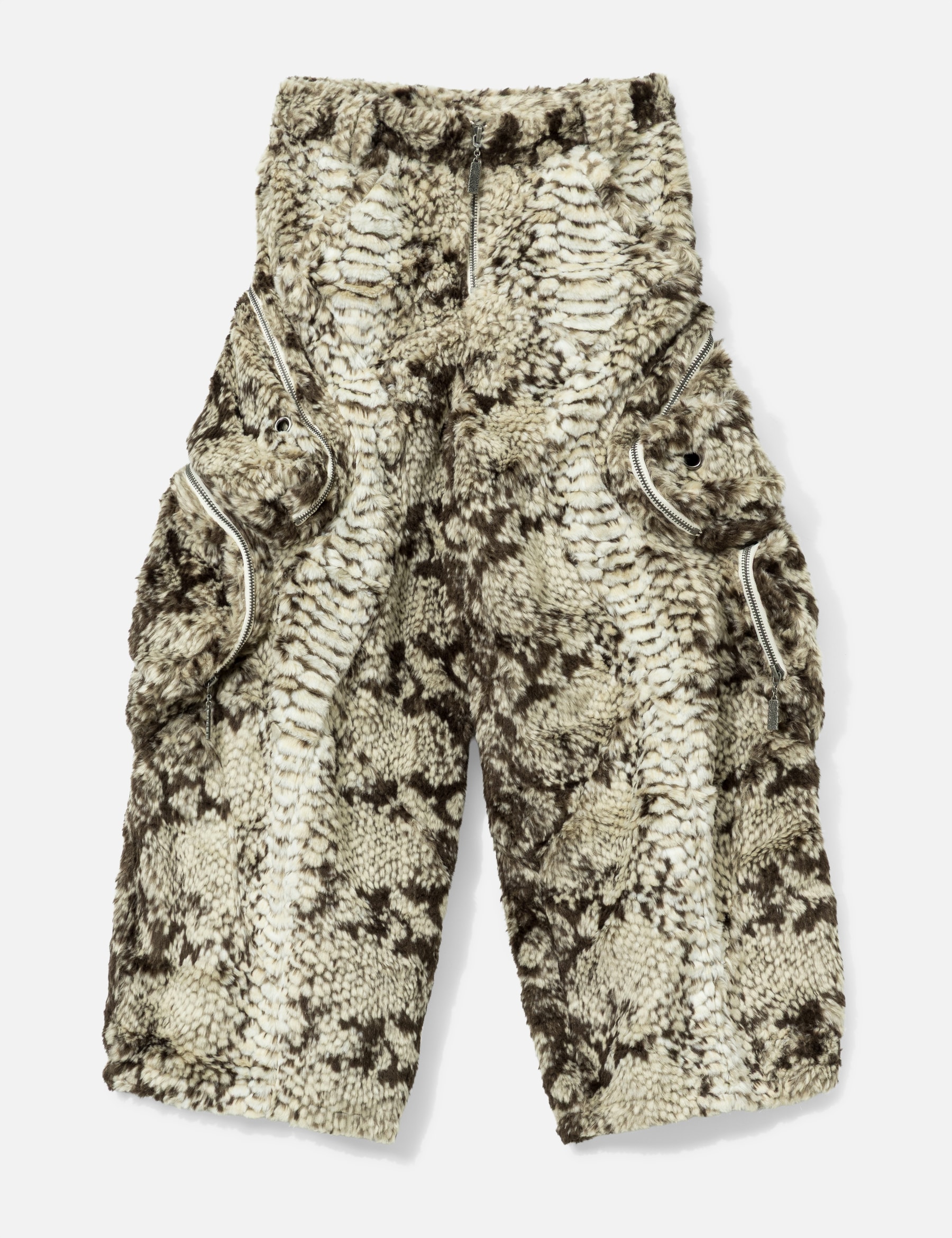Snakes Pants Faux Fur Pocket Pants view 16