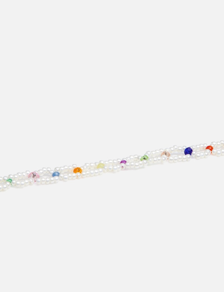 Shop Anni Lu White Nights Bracelet In Multicolor
