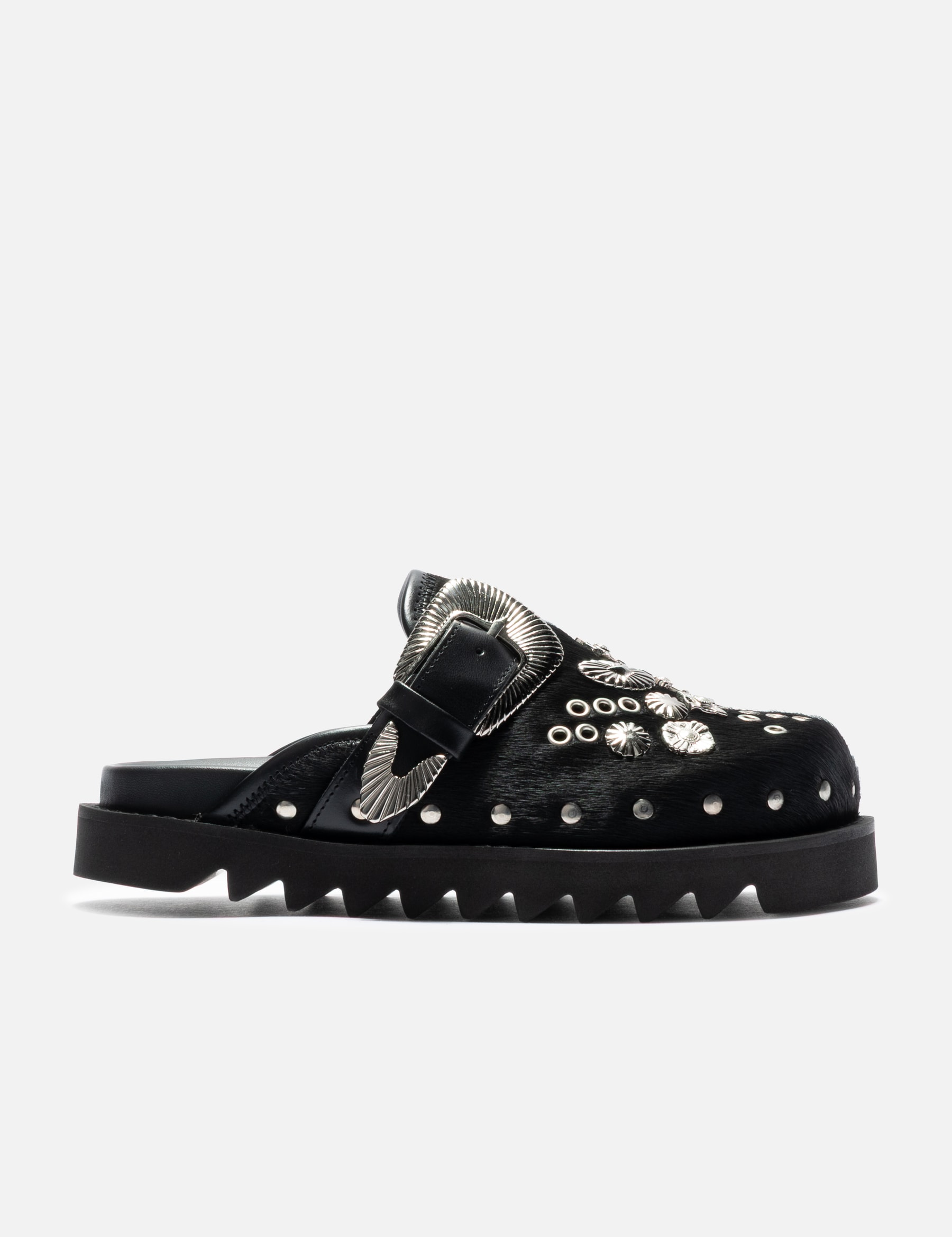 HBX Exclusive Black Pony Mule view 13