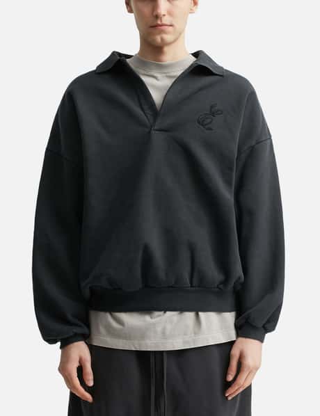 Embroidered Classic Polo Sweatshirt view 10