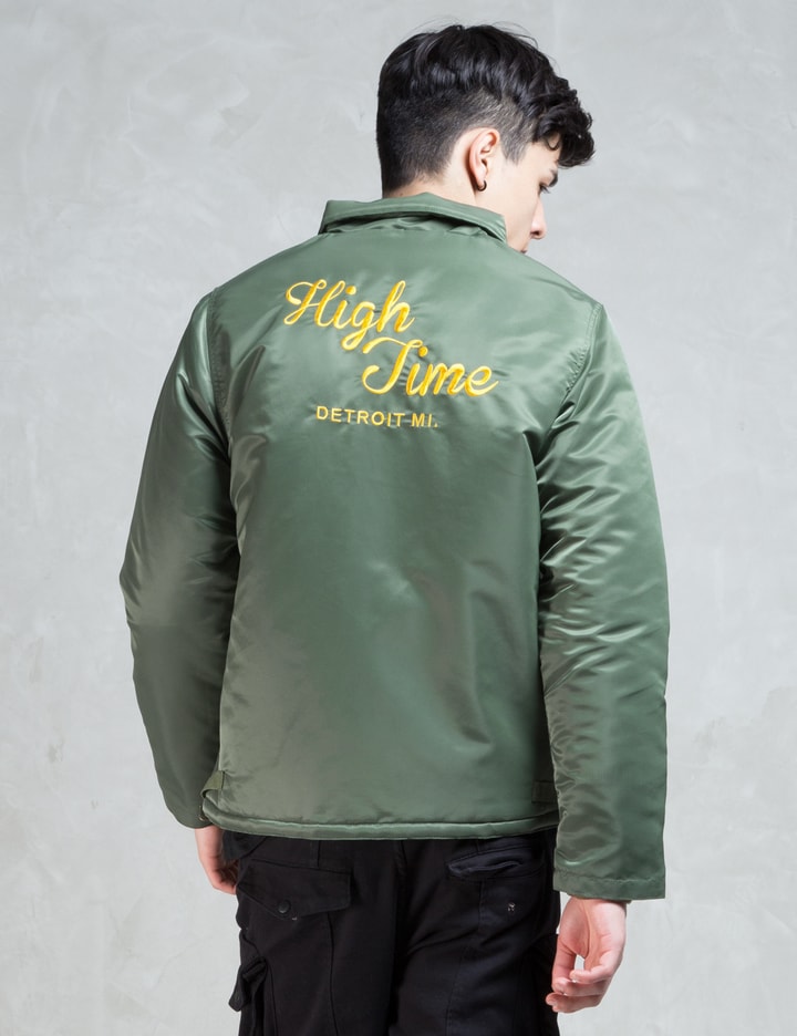 Olive High Time Nylon Deck Jacket Placeholder Image