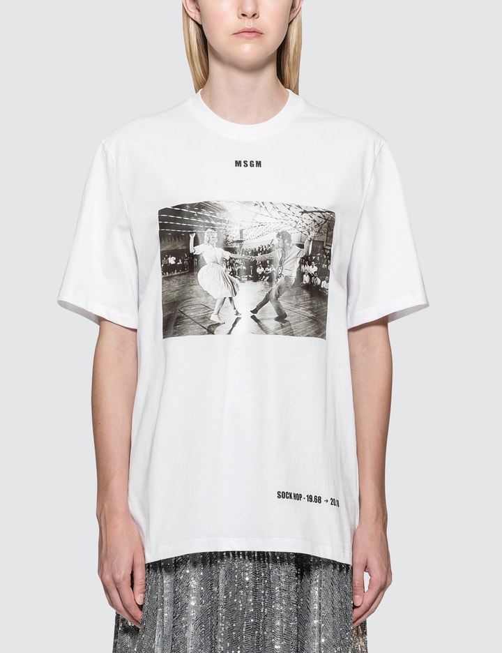 MSGM Sock Hop Short Sleeve T-Shirt Placeholder Image