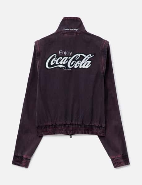 X Coca-Cola Firebird Reg Denim Track Top view 8