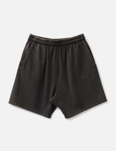 Entire Studios Standard Sweatshort Washed Black