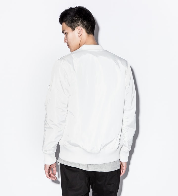 White Flight Bomber Jacket Placeholder Image