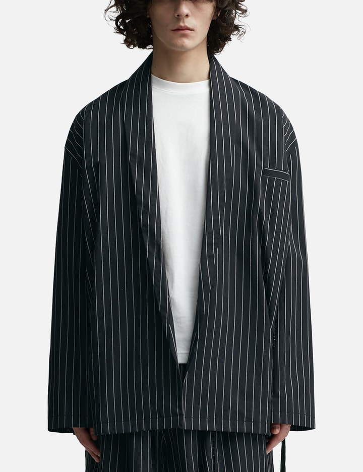 Pinstripe Kimono Jacket Placeholder Image