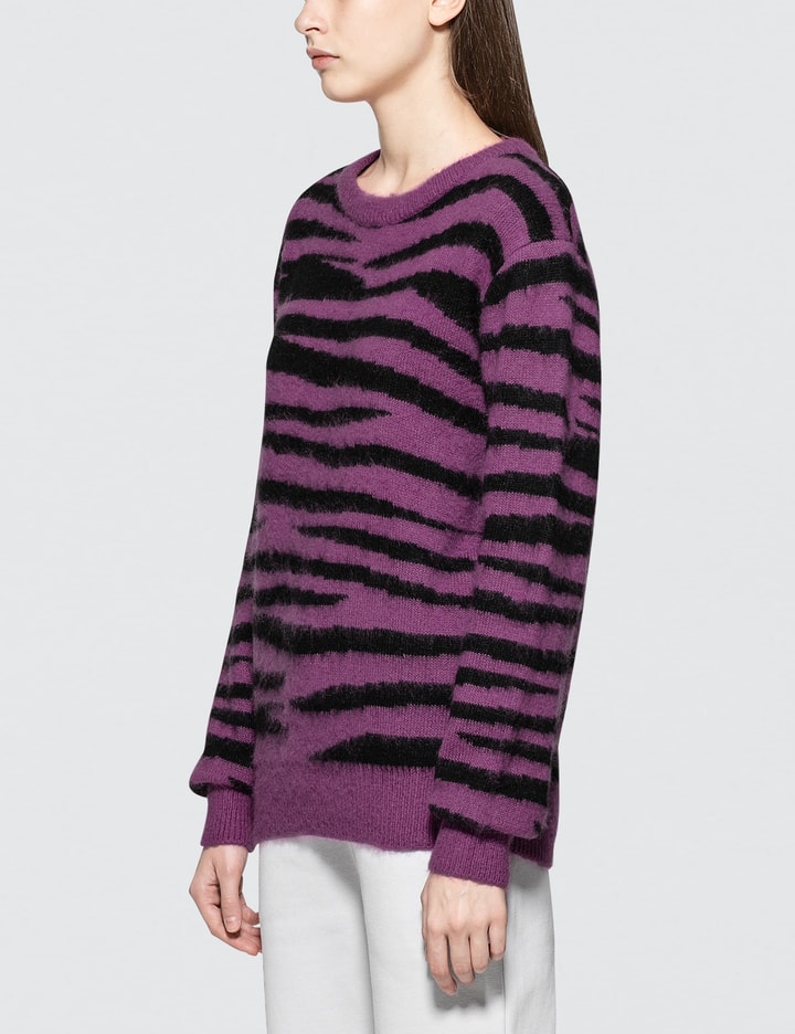 Zebra Mohair Sweatshirt Placeholder Image