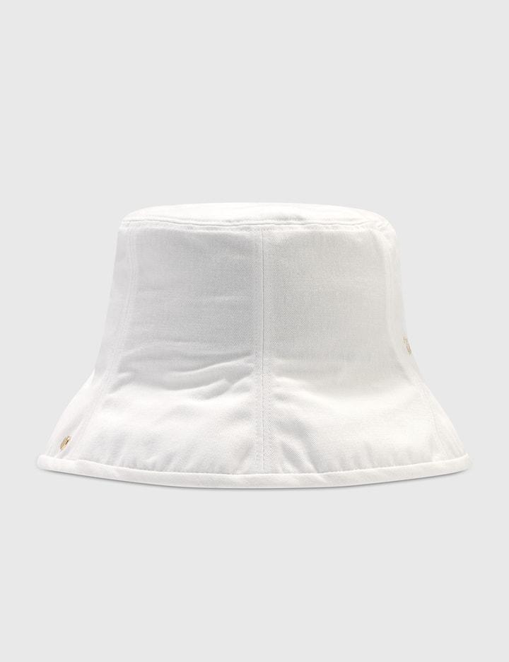 White Seven Panel Bucket Hat Placeholder Image