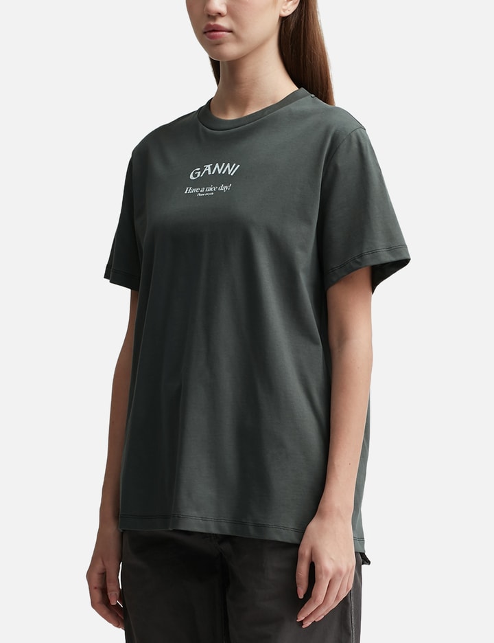 Ganni - Relaxed Bunny T-Shirt  HBX - Globally Curated Fashion and  Lifestyle by Hypebeast