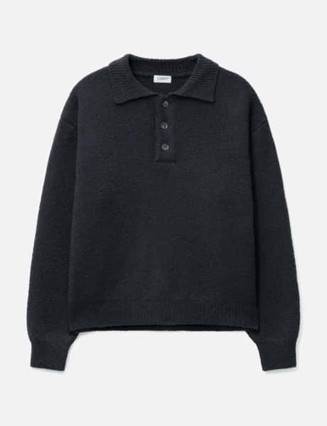 CLESSTE Slub Pile Knit Polo