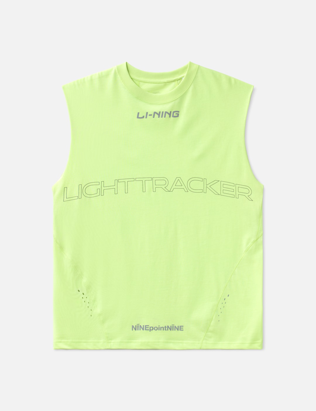 NīNEpointNīNE X Li-Ning "The Light Of Moon" Running Tank Top view 7
