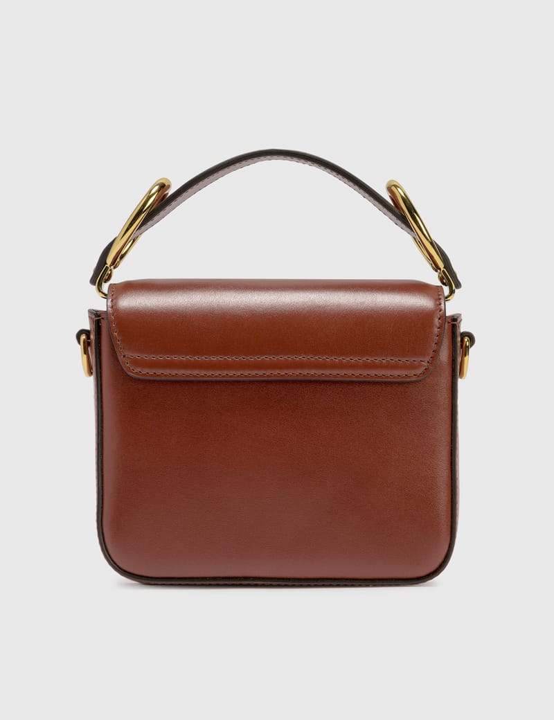 在庫品即日発送 Chloé C Mini Bag セピアブラウン 【公式通販】