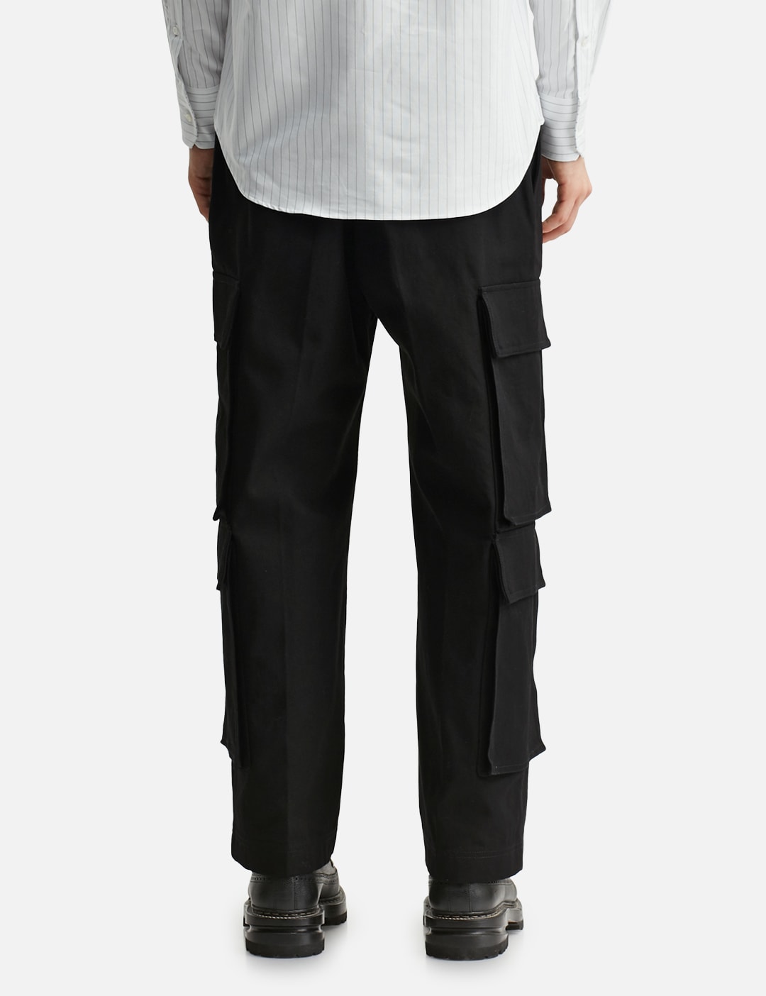 Washed Cotton Utility Chino Cargo Trouser view 13