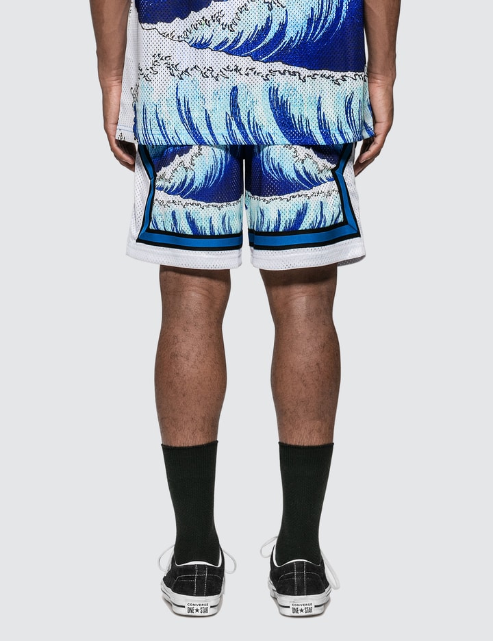 Great Wave Mesh Basketball Shorts Placeholder Image
