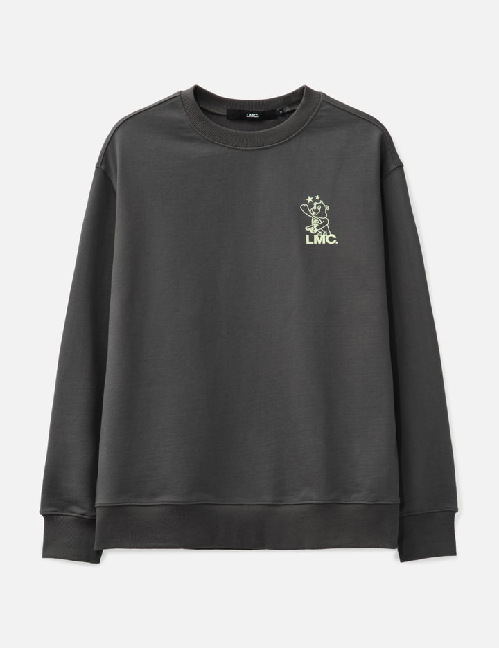Lmc Telescope Bear Sweatshirt In Gray