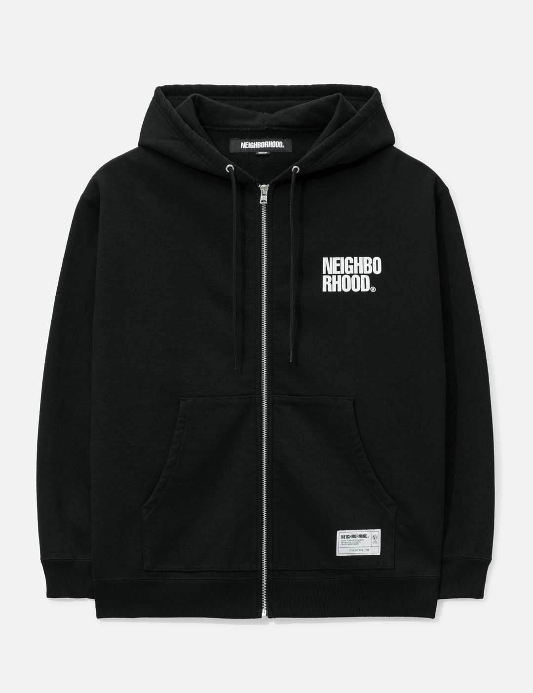 Classic Sweat Zip Hoodie Long Sleeves view 7
