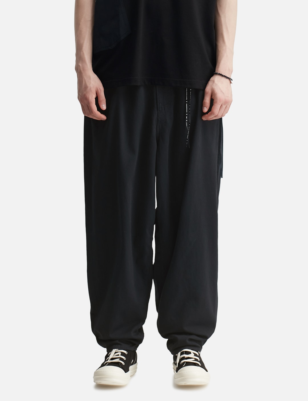 Wide Easy Denim Pants view 18