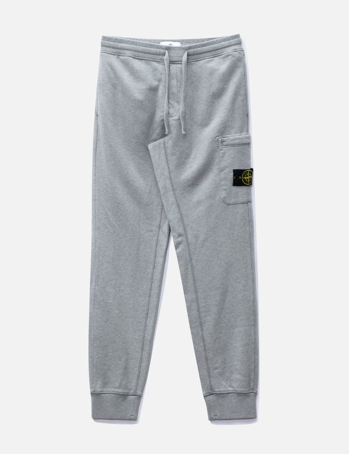 Shop Stone Island Classic Slim Fit Sweatpants In Grey