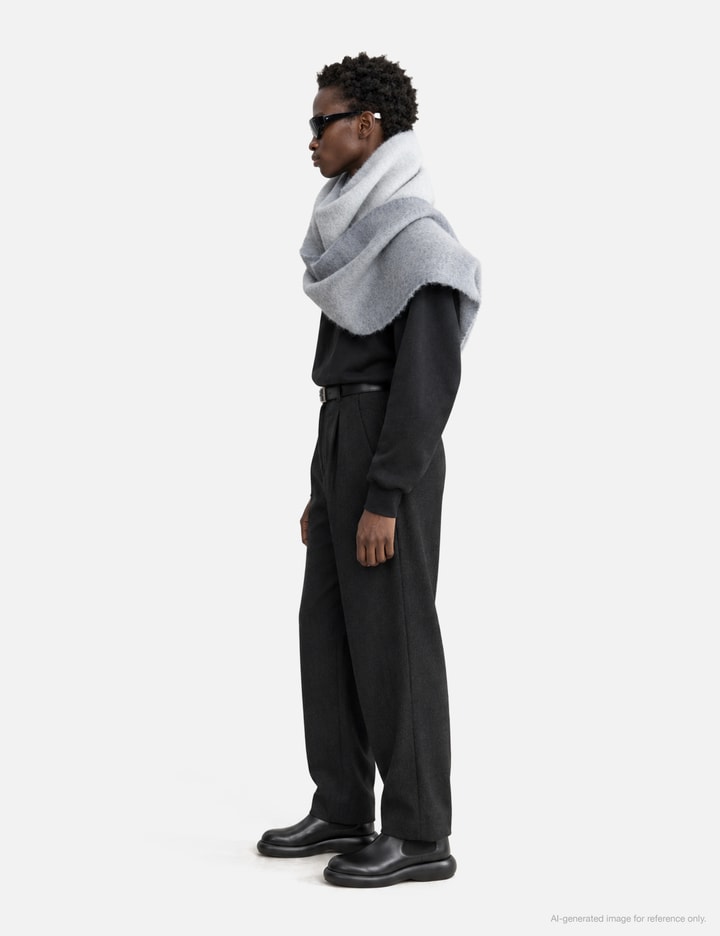 Maison Kitsuné Alpaca Gradient Scarf