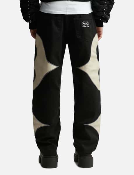 THUG CLUB - TC Leather Washing Denim Pants | HBX - Globally 