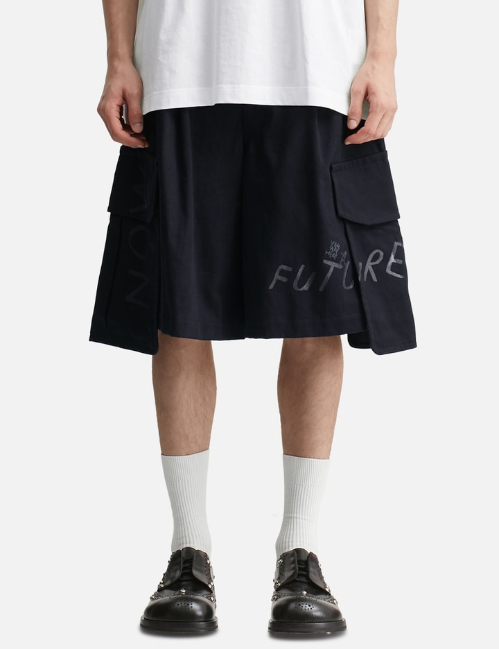 CDG Shirt Now Future Cargo Shorts